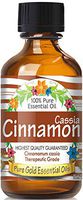Pure Gold Cinnamon Cassia Essential Oil, 100% Natural & Undiluted, 60ml