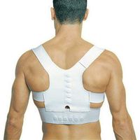 Back Posture Corrector Clavicle Support Brace for Women & Men by Helps to Improve Posture, Prevent Slouching and Upper Back Pain Relief (L: 32 x 10 x 28 cm)