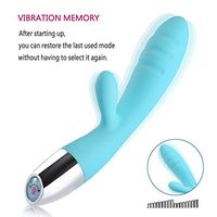 Wireless Silicone Wand Massager, Memory Funtion, 10 Strongest Speed Mode, One Button, Meet All  Your Need.