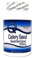Celery Seed Standardized Extract 500mg 100 Capsules ^GLS