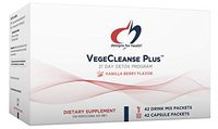 Designs for Health Vegetarian Cleanse Program - VegeCleanse Plus 21 Day Detox Program (42 Protein Powder + 42 Vitamin Packs)