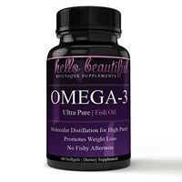 Fish Oil 1200 mg, Omega 3 Fish Oil Softgels