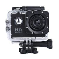 Action Camera Sport Camera 1080P Full HD DV Recorder Waterproof Camcorder Camera (Black)