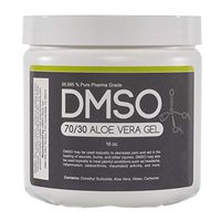 DMSO Dimethyl Sulfoxide 70/30 Pharma Grade Gel w/Aloe Vera Super Biologic- 1 Pound (16 oz)