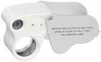 Plastic & Alloy Magnifier LED Double-Multiple Jewelry Identifying Type for Jeweler Tools