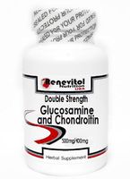 Double Strength Glucosamine and Chondroitin 500mg/400mg 200 Capsules ~ Renevitol