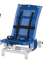 MJM International 191-M-A Articulating Bath Chair Medium, 130 oz Capacity, 33" Height x 38.5" Length x 18.75" Width, Royal Blue/Forest Green/Mauve