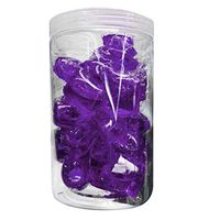 HebeTop Laundry Ball Beads, Portable Laundry Gel Bead Capsules Travel Washing Liquid Pod Cleaner Cleaning, Laundry Ball Gel Purple