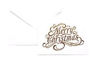 Merry Christmas Elegant Stationery Note Card Set