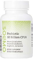Amazon Brand - Solimo Daily Probiotic, 10 Billion Active Cultures,  Supporting Digestive and Intestinal Health, 30 Count (OneMonth Supply)