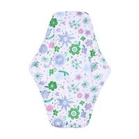 SUPVOX Reusable Sanitary Pads Washable Bamboo Charcoal Cloth Pads Cloth Menstrual Pads (Size M)