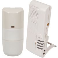 WIRELESS MOTION DETECTOR W/RECEIVER