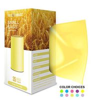 Small Trash Bags – FORID bathroom garbage bags 4 gal bin liners new design easy to tear extra durable plastic trash bags for bathroom bedroom office trash bin (70ct yellow)