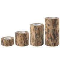 Andux Land Self-Adhesive Bandage 4 Rolls Cohesive Wrap Bandaging Tape ZZTXBD-04 (Desert Camouflage)