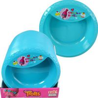 Trolls 6.5" Decal on the Rim Bowl in PDQ- 1 pc