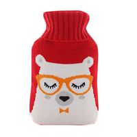 2L Washable Soft Cover Fashion Safe Hot Water Bottle Bag-A01