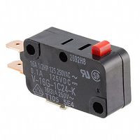 OMRON ELECTRONIC COMPONENTS V-16G-1C24-K(R) MINIATURE BASIC SWITCH (1 piece)