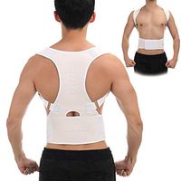 COLO Magnetic Therapy Posture Corrector & Clavicle Back Lumbar Brace Support | for Back Neck Shoulder Upper and Lower Back Pain Relief | Men and Women | Improves Impaired & Bad Posture