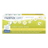 Pack of 4 x Natracare Ultra Thin Organic Cotton Panty Liners - 22 Pack by Natracare