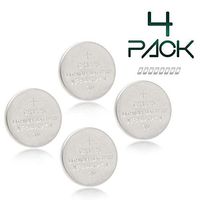 Thermometer Battery CR1225 - 4 Pack - Long Life 3V Coin Button Cell Lithium 1225 Batteries for Thermometers