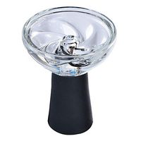 Lizipai Silicone Glass Hookah Bowl Heat Resistant Shisha Tobacco Bowl Chicha DIY Accessories Heat Management System