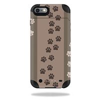 MightySkins Protective Vinyl Skin Decal Compatible with Mophie Juice Pack iPhone 6 Plus/6s Case wrap Cover Sticker Skins Paw Prints