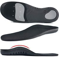 Ailaka Orthotic Cushion Arch Support Shoe Insoles for Men & Women, Unisex Daily Shock Absorption Gel Sports Inserts for Flat Feet, Plantar Fasciitis, Heel Pain Relief