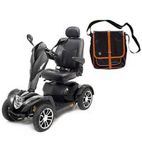 Drive Cobra GT4 Heavy Duty Power Mobility Scooter, 22" Seat & FREE Medical Utility Bag Black! - #COBRAGT422CS