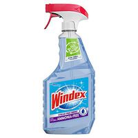 Windex Ammonia-Free Glass and Window Cleaner Spray Bottle, Crystal Rain Scent, 23 fl oz