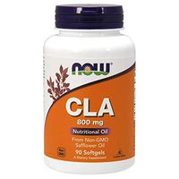 NOW Supplements, CLA (Conjugated Linoleic Acid) 800 mg, Nutritional Oil, 90 Softgels