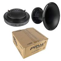1x 2 Round Horn + Driver 220W 8 Ohm Pro Car Audio PRV Audio WGP14-50 D3220Ph