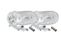 (2) 150 Foot Security Camera Cable for Samsung SDS-P5082, SDS-P4082