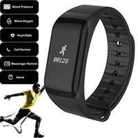 F1 Smart Watch Blood Pressure Heart Rate Monitor Fitness Sports Bracelet Band