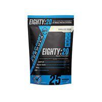 BFF Build Fast Formula Eighty:20 Protein Powder Blend | Ratio of 80% Micellar Casein & 20% Whey Maximizes Muscle Protein Synthesis | Researched-Backed, Easy to Digest Protein Shake | 25 Servings