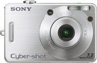 Sony Cybershot DSCW70 7.2MP Digital Camera with  3x Optical Zoom