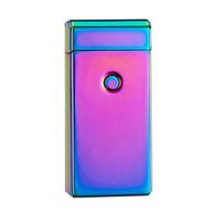 USB Lighter in Innovative Design, Dual Arc, USB Rechargeable Windproof, Elegant Gift Box[Colorful]