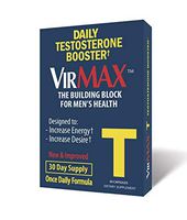 VirMAX T Testosterone Booster, Increased Endurance & Stamina, Strength Booster, 30 Capsules (Pack of 3)
