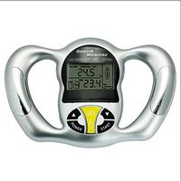 Electronic Digital Handheld BMI Monitor - Body Mass Index Analyzer Machine with LCD Display Readout, BMI Fat Analysis Handheld 6 Second Accurate Fat Gauge