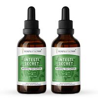 Secrets Of The Tribe - Intesti Secret, Intestinal Tract Support, Herbal Supplement Blend Drops Alcohol-Free Liquid Extract (2x4 fl oz)