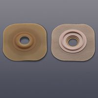 Colostomy Barrier New Image Flextend Pre-Cut, Extended Wear Without Tape 1-3/4 Inch Flange Green Code Hydrocolloid 7/8 Inch Stoma - 5/BX (MFN # 15903)