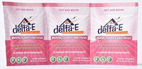 Delta-E Mental Clarity & Focus! Natural Energy Drink Non-GMO, 100% Vegan & Gluten Free (3 Packets)