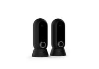 Canary: Flex 2 Camera Home Monitoring Pack | Indoor Outdoor WiFi HD House Security | Night Vision, Weatherproof, Wireless or Plug in, Flexible, Motion App Alerts (Pet, Pool, Door, Yard, Garage), Black