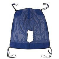Drive Medical Full Body Patient Lift Sling, Mesh with Commode Cutout, Extra Large