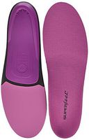Superfeet BERRY Women's Comfort High Arch Support and Forefoot Cushion Orthotic Insoles for Anti-fatigue, Womens, Berry, Large/E: 10.5-12 US US Womens