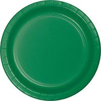 Creative Converting 75-Count Value Pack Paper Dinner Plates, Emerald Green - 483261B