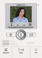 Aiphone JK-1MED Audio/Video Master Station with Picture Recording and Pan, Tilt, and Zoom for JK Series Intercom System