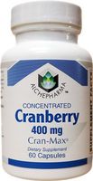 AlchePharma Concentrated Cranberry Extract 400 Mg, Capsules.