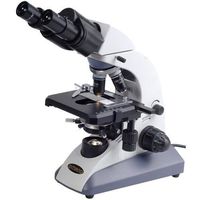 Omano OM157-B - 40X-1000X - Binocular Student Microscope - Upgraded Semi Plan Objective Lenses - Modern Design