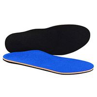 Plantar Fasciitis Shoe Insert Insoles for Men/Women, Arch Support/Relief Pain for Flat Feet, Pronation, Heel Spurs Blue/Black Size Mens 10-10 1/2 | Womens 12-12 1/2