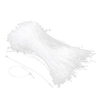 1000 Pcs Plastic Snap Lock Tag Rope Fasteners - Plastic Needle Pins Security Loop for Jewelry Clothing and Accessory Price Tag (Clear, Length 3 Inch)